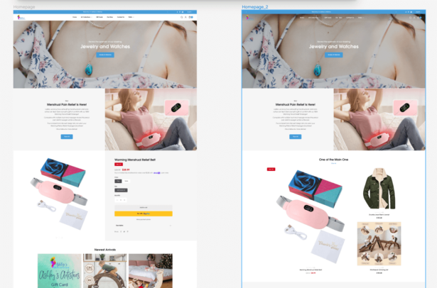 How Eurus Theme Transforms Ashley's Artistries Website - Omni Themes