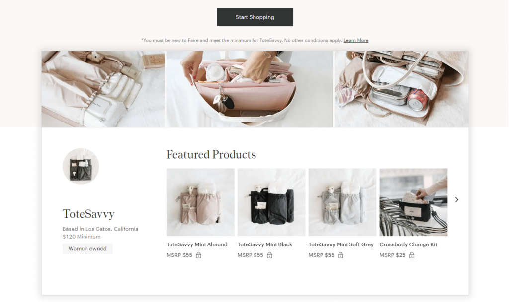 Featured products and collections Shopify Theme