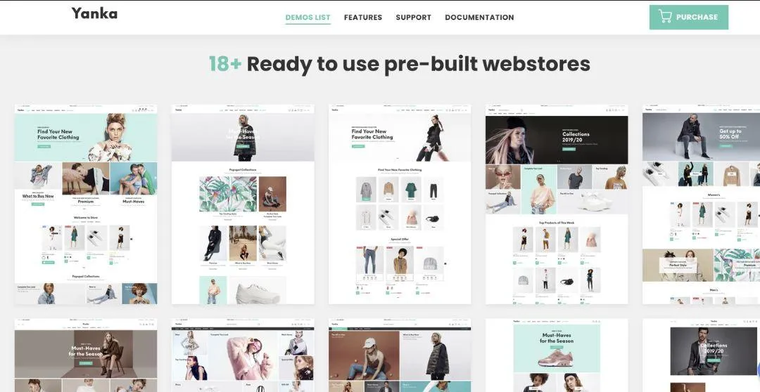 Yanka - Shopify theme