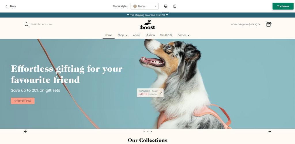 Boost shopify theme-shopify pet store themes 