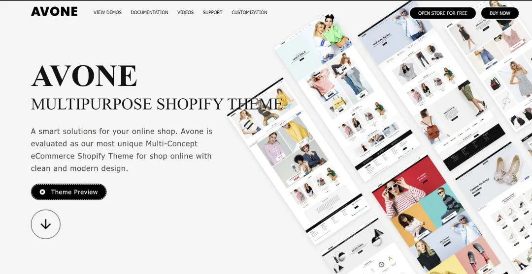Avone Shopify theme