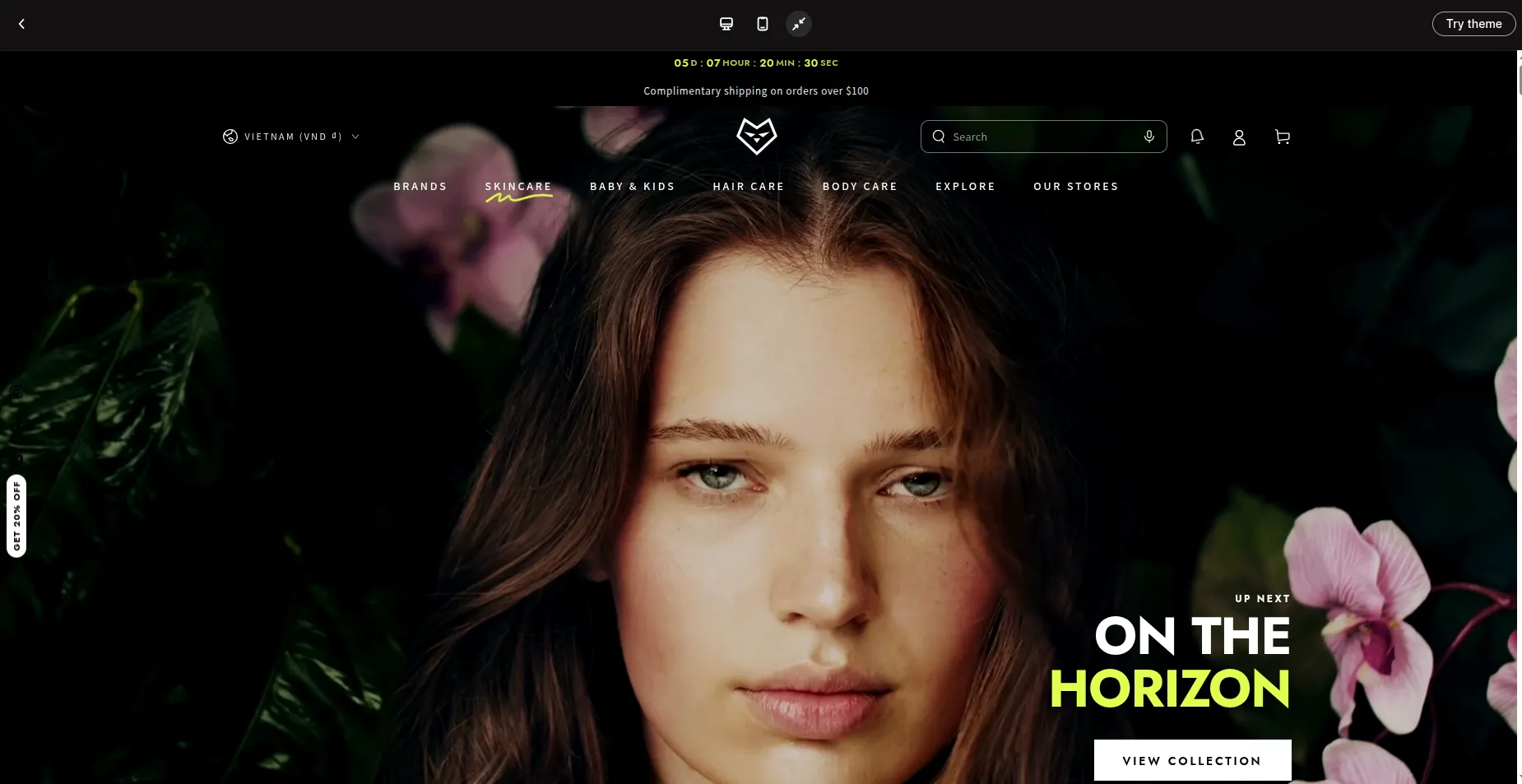 Be yours shopify theme
