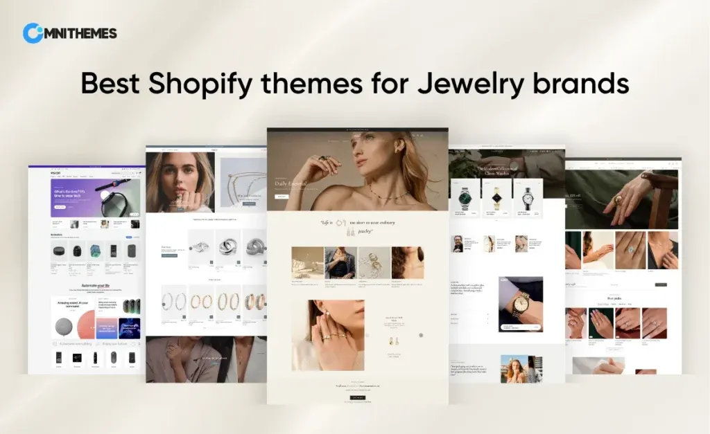 best Shopify themes for Jewelry brands