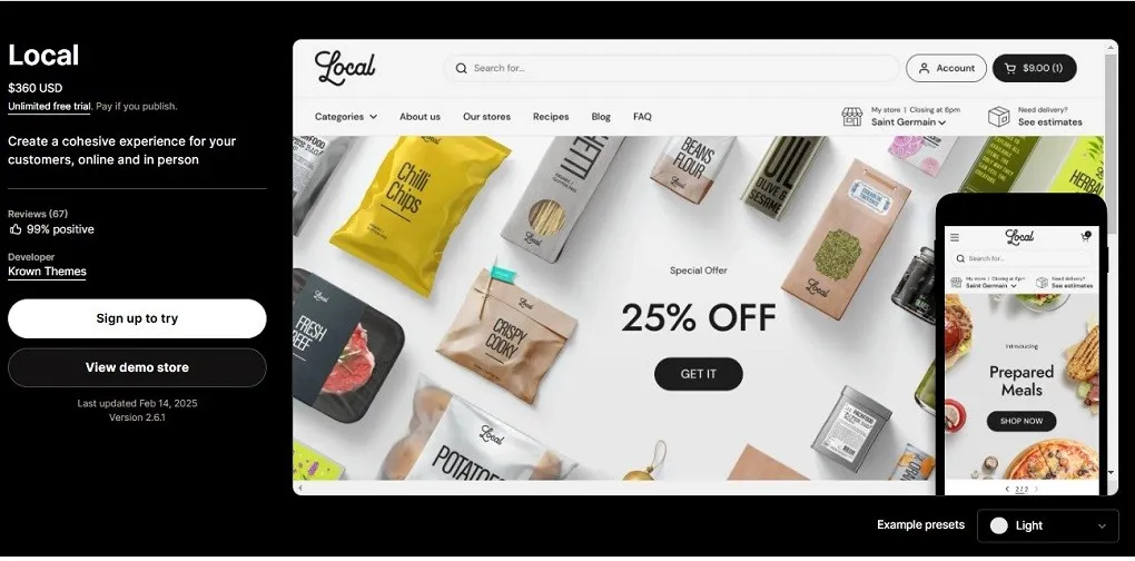Local-shopify-theme-using-for-supplement-store
