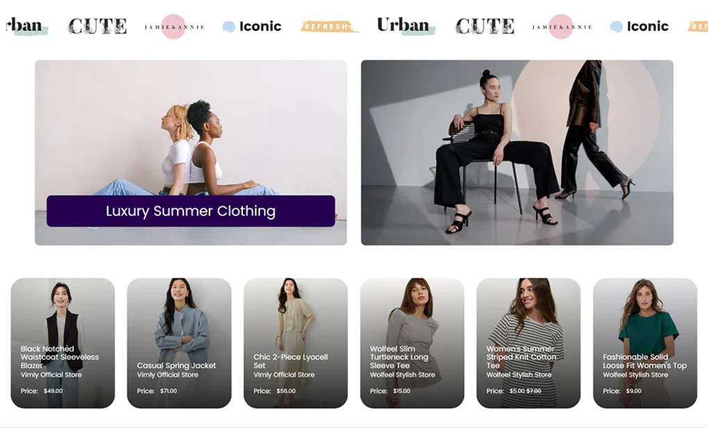 best Shopify theme for apparel stores: Urban theme