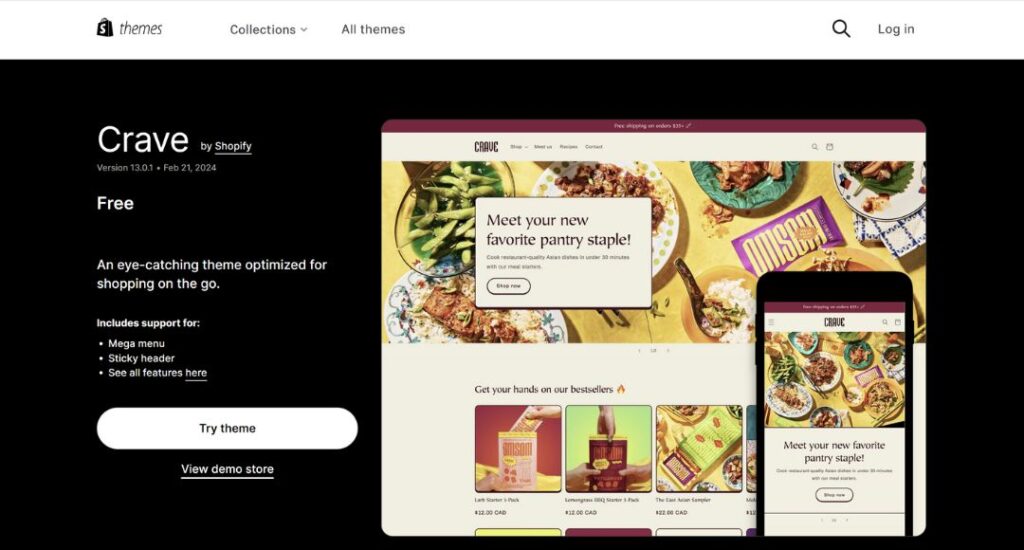 Top 10 Best Shopify Themes for Food Products update 2024