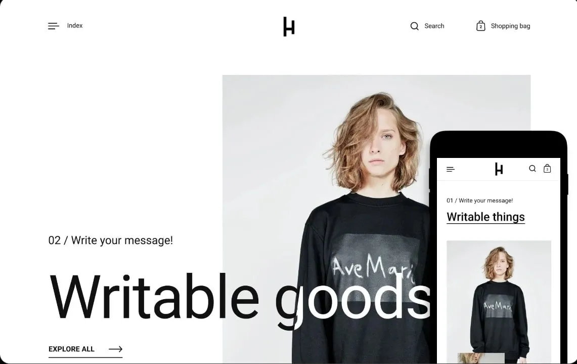 Highlight shopify theme