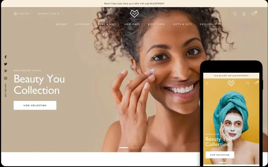 Be Yours - streetwear shopify theme