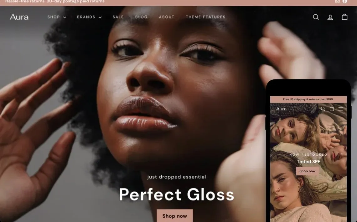 Expanse -minimalist shopify themes