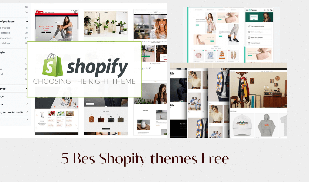 5 Bes Shopify theme Free
