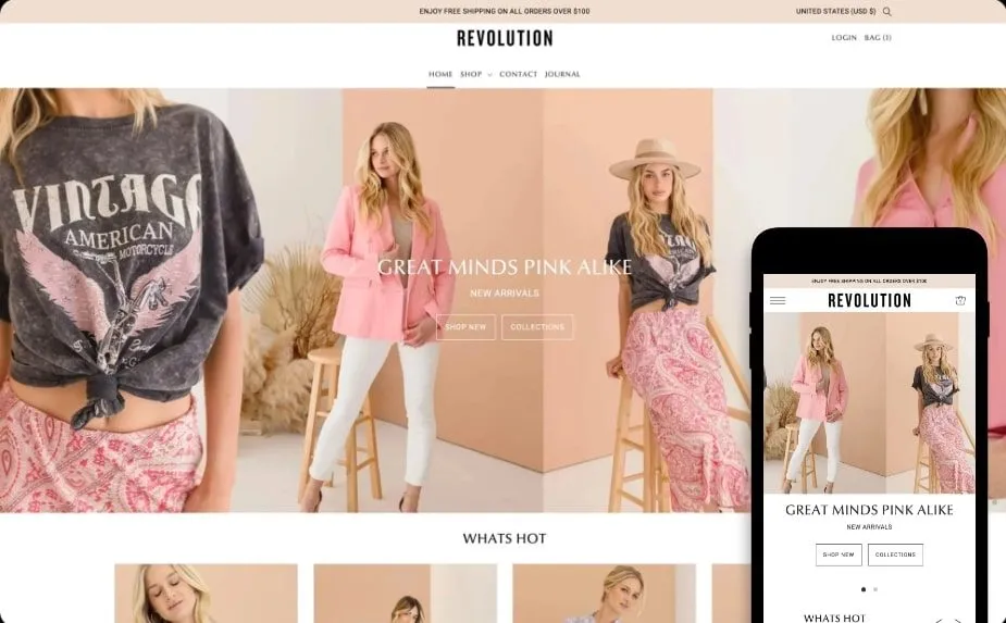 Drop shopify theme