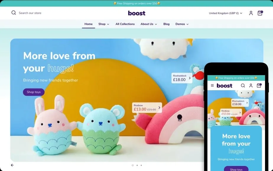 Boost shopify theme