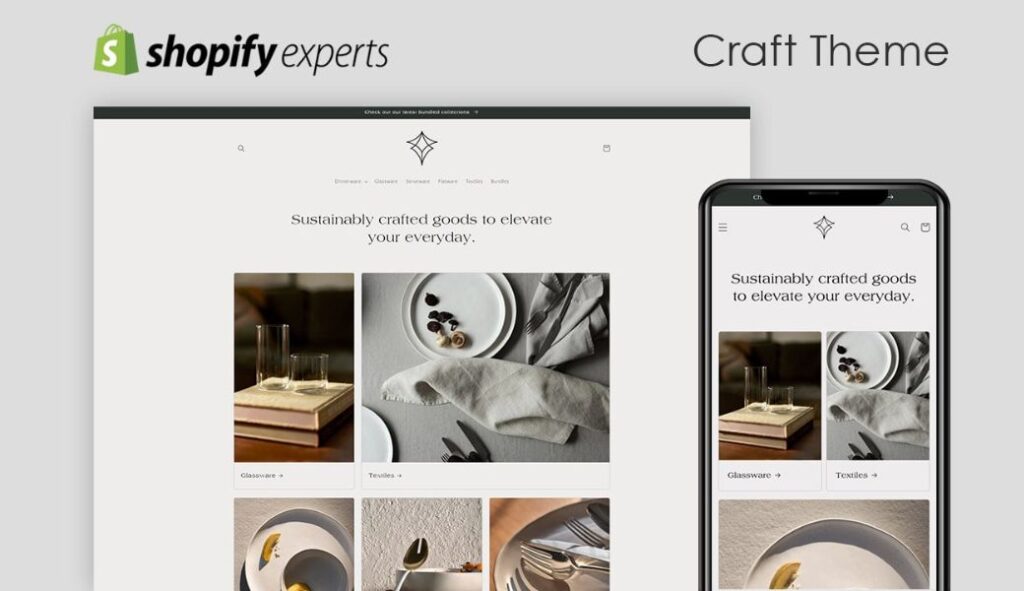 Craft - themes for shopify free download