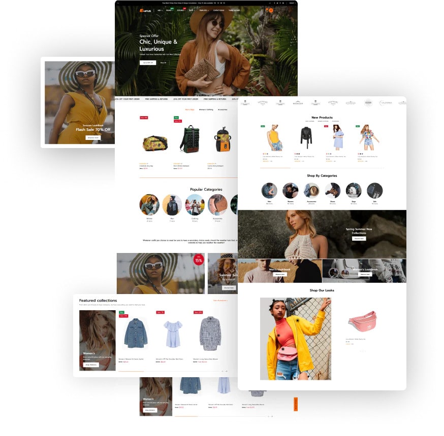 Eurus- 10+ best Shopify themes for print on demand