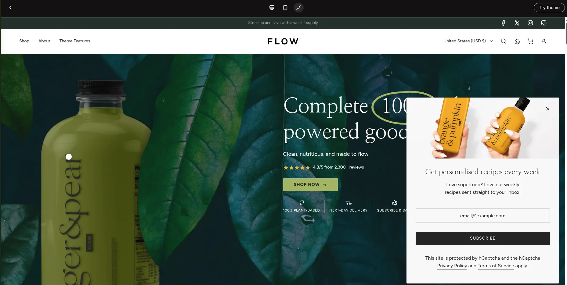 Flow Shopify Theme