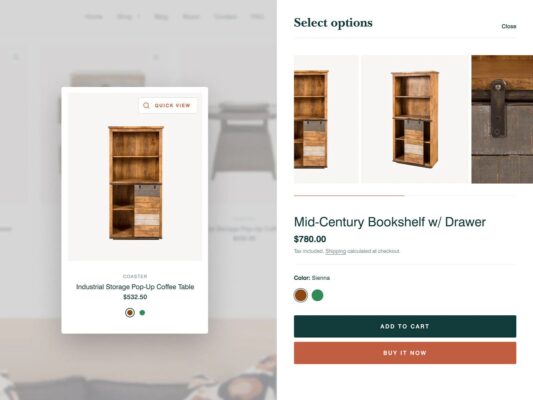 Habitat shopify theme for Furniture and home decore