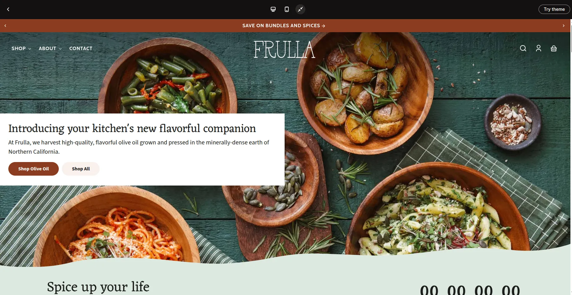 Whisk Shopify Theme