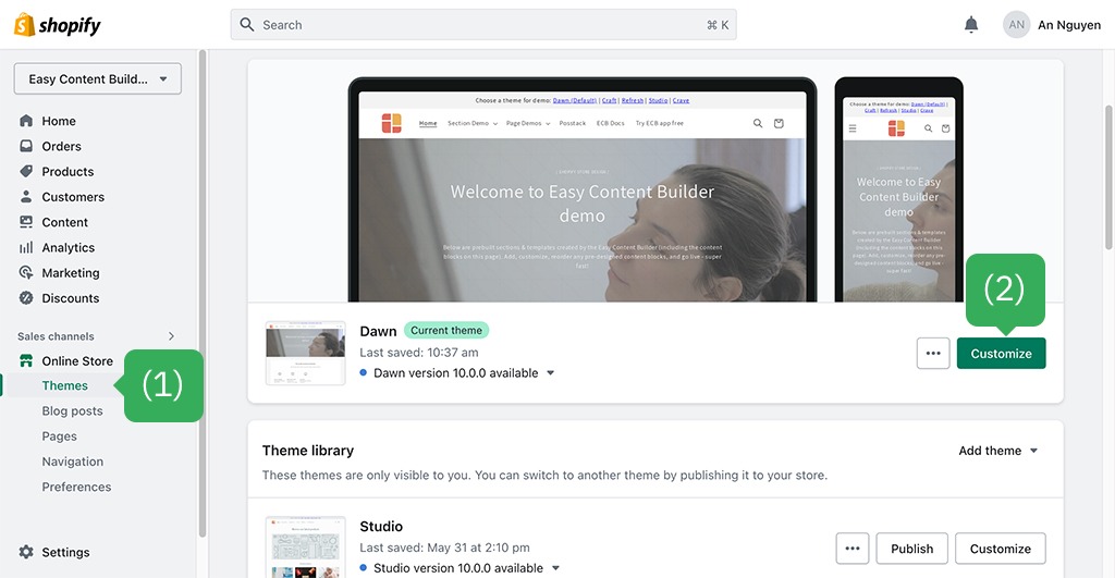 step 4 - how to add image in mega menu shopify