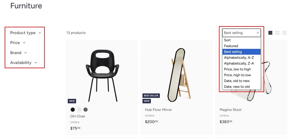 Shopify Expanse theme Review: Core features 