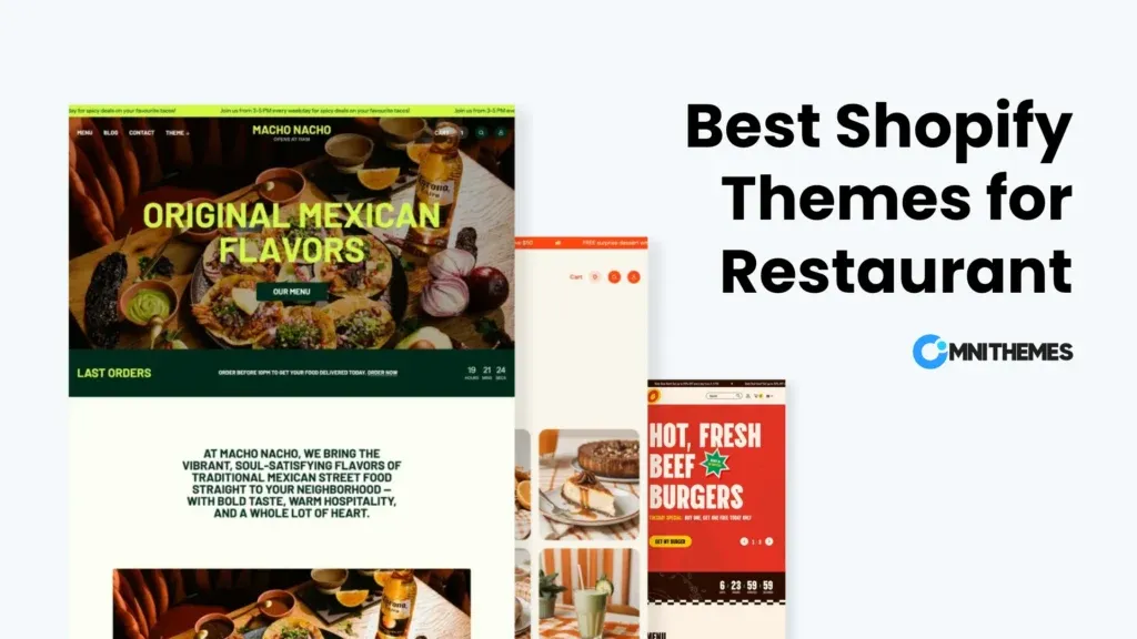 Top 10 Shopify Themes for Restaurant Websites