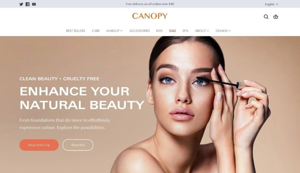 canopy shopify theme - Elegant