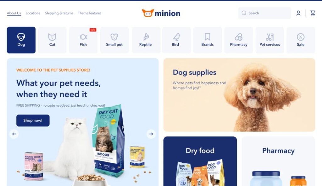 Minion Theme Shopify Review: Pros & Cons, Pricing