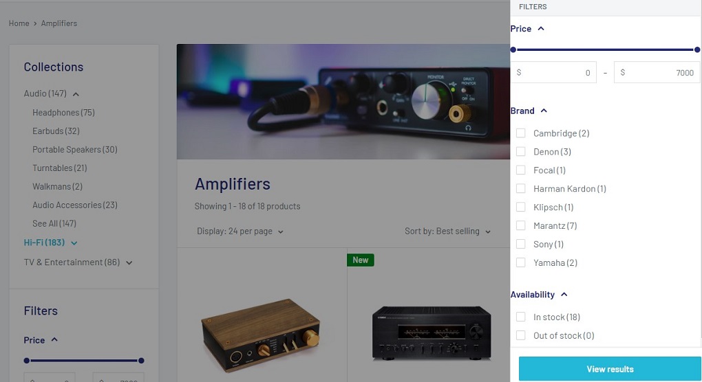 Shopify Warehouse theme Review: Core features 