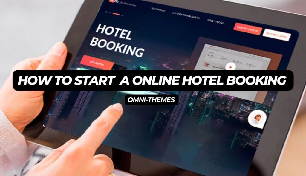 how to start online hotel booking business