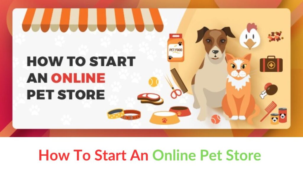 how to start an online pet store