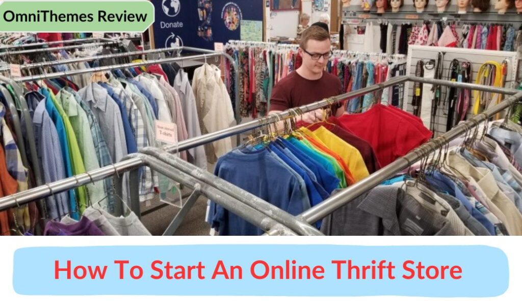 how to start an online thrift store