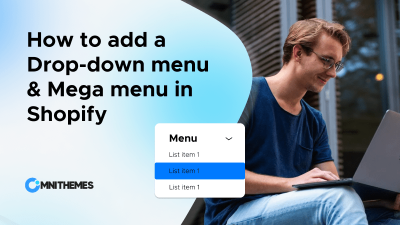 how to add drop down menu in shopify
