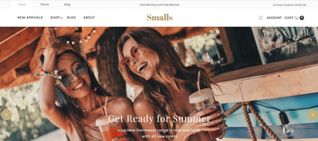 shopify vantage theme