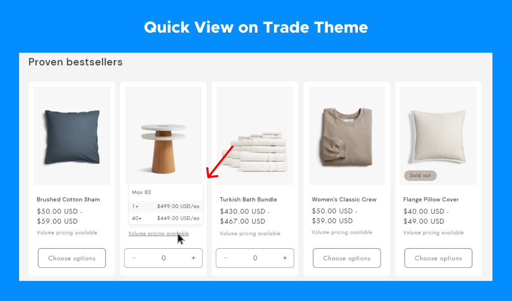 quickview shopify