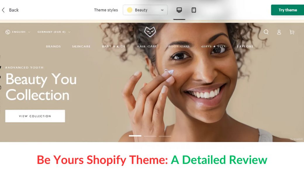 Be Yours Shopify Theme