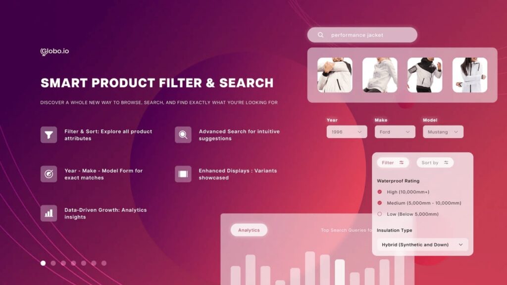 shopify product filtering - Smart Product Filter & Search by Globo