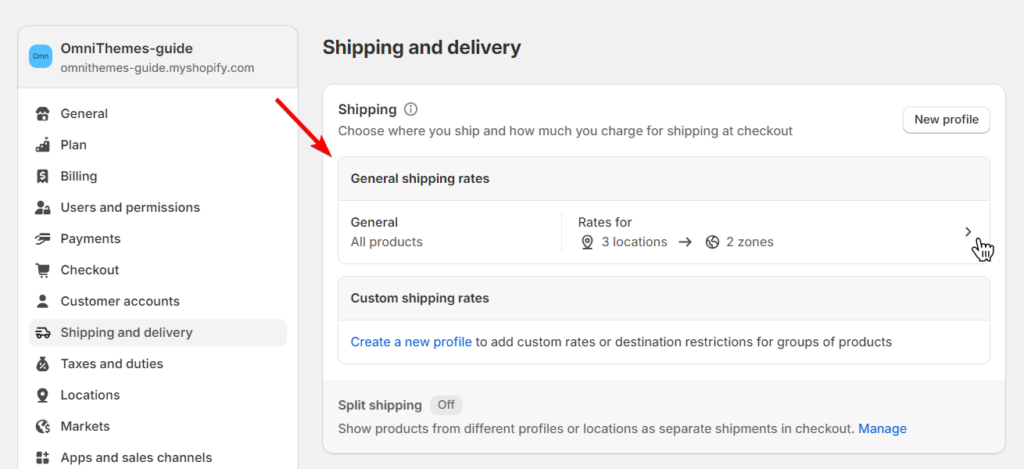 6 Step 2 (How to set up Shipping Rates on Shopify_ 7 easy steps)