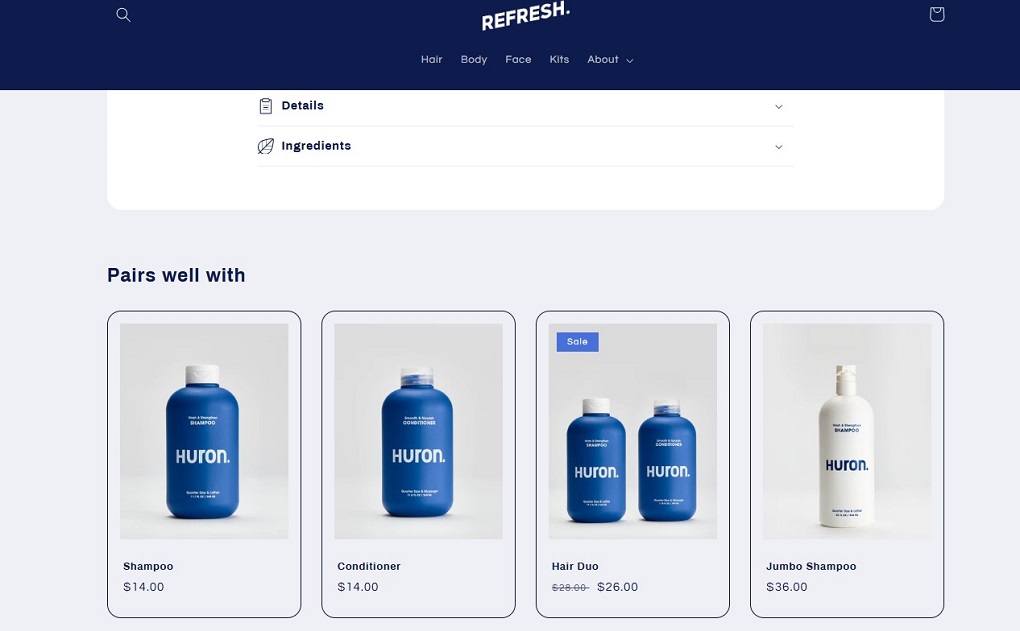 Refresh shopify theme review