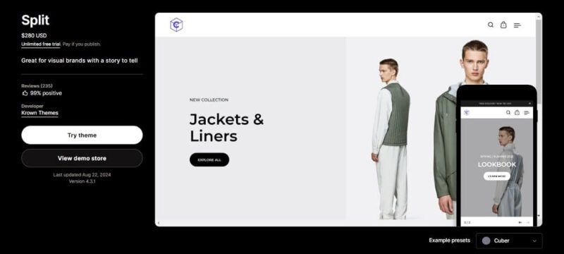 Split Shopify Theme Review: Pros & Cons, Feedback 2025