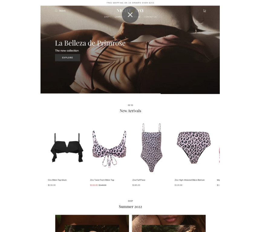 Successful stores using the Shopify Capital theme