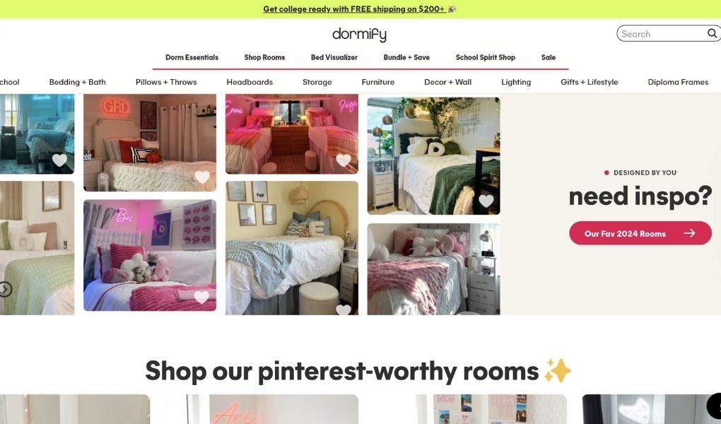 Dormify store- 15 best home decor shopify stores