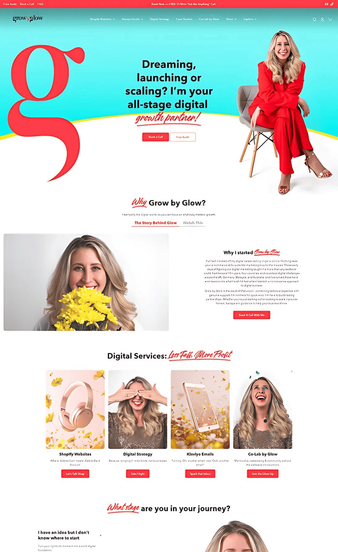 Glow by glow showcase using Eurus Theme