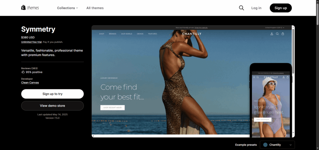 Best Shopify Premium Themes - Concept