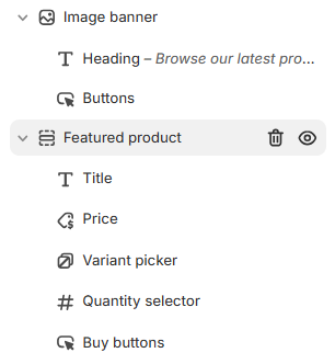 The Theme Editor before the Shopify Summer Edition 2025 release