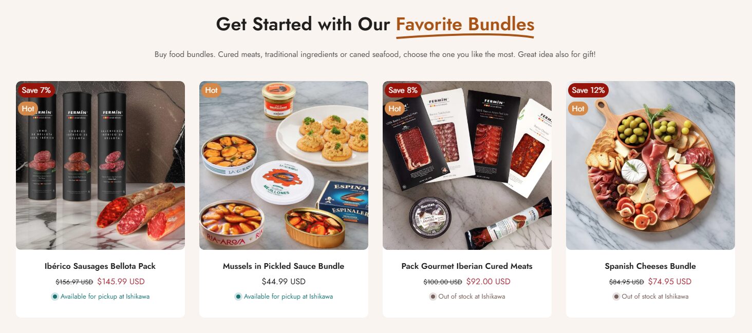 Breeze Product bundle feature
