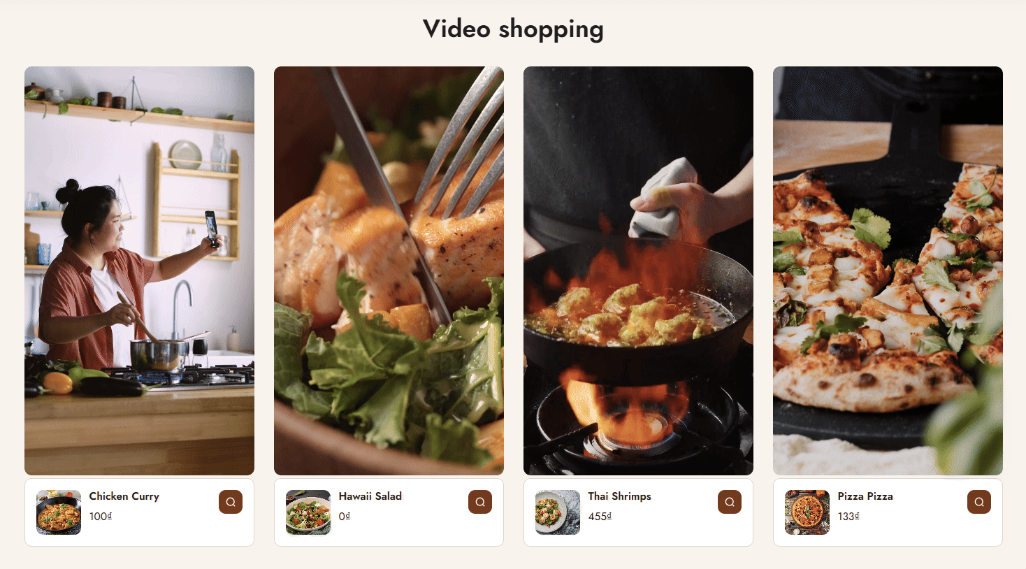 Breeze Video shopping feature
