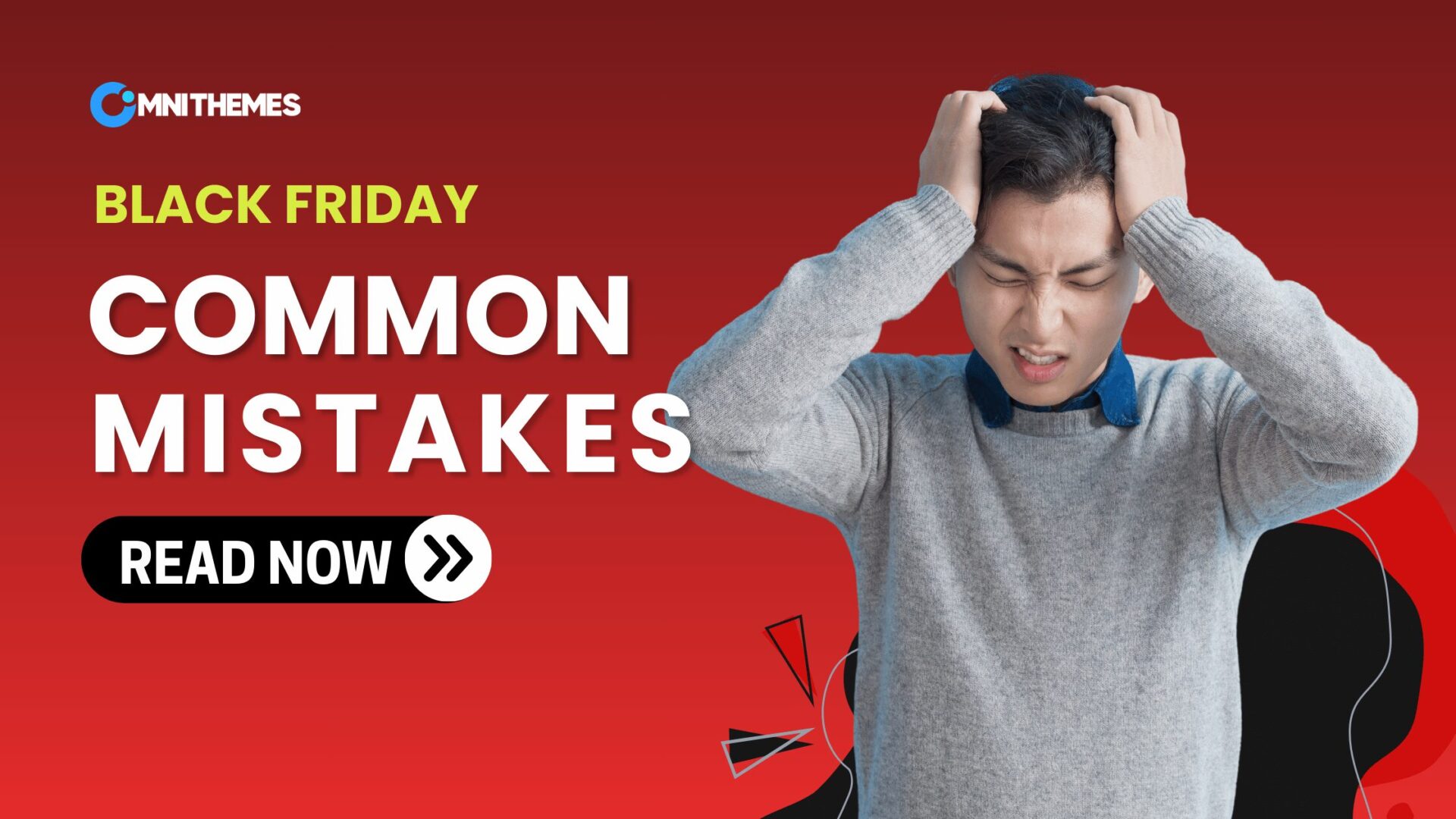 Black Friday common mistakes