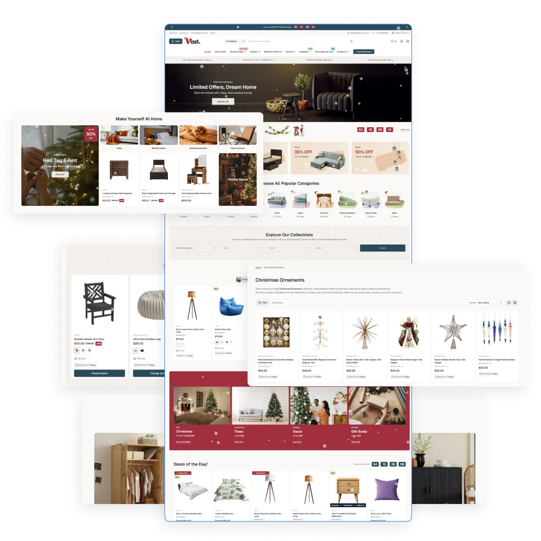 Maximize theme - Vast preset - A good Shopify theme to start an online grocery business