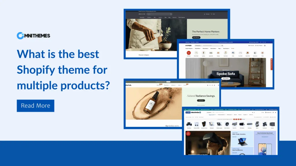 Best Shopify theme for multiple products