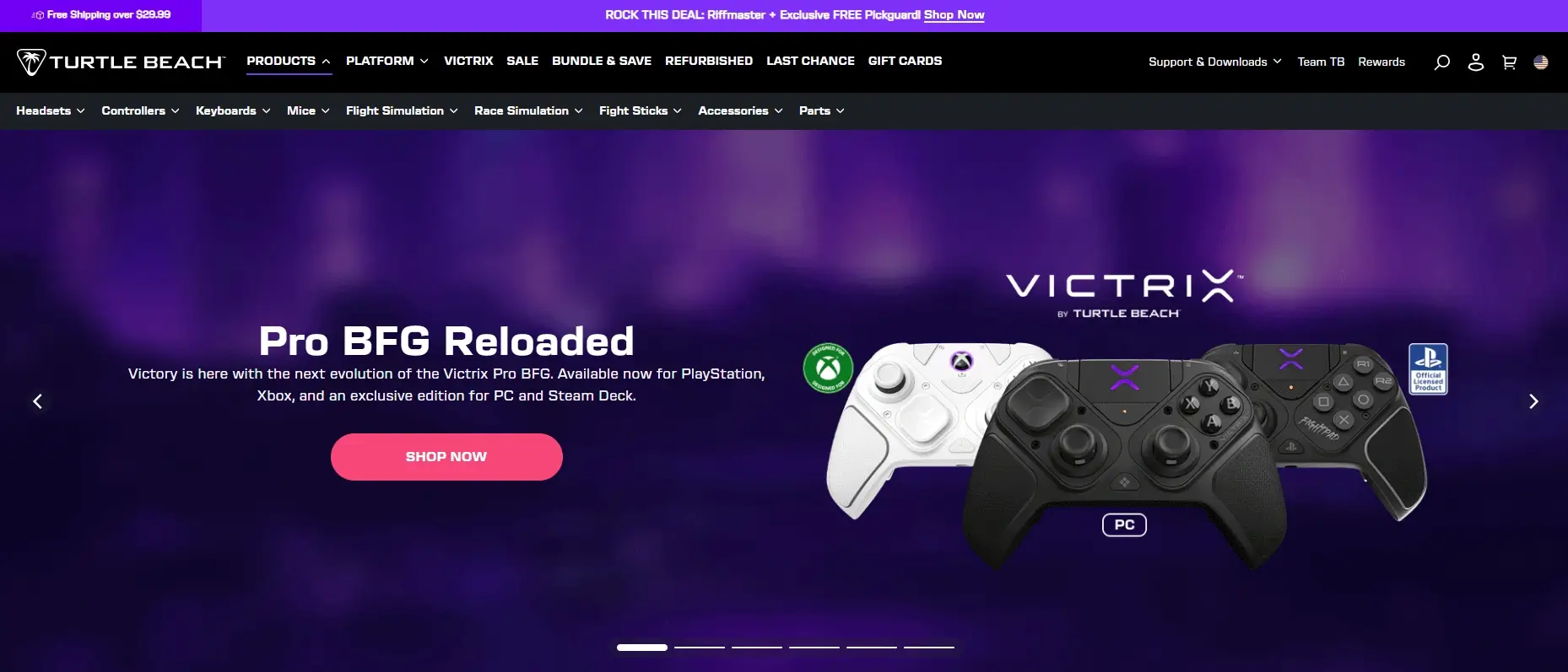 Turtle Beach electronic store