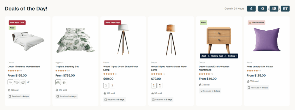 Maximize Theme - the best Shopify theme for B2B: Product labels and badges